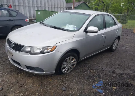 2010 Kia Forte Ex из США, поврежденный, VIN KNAFU4A24A5107429